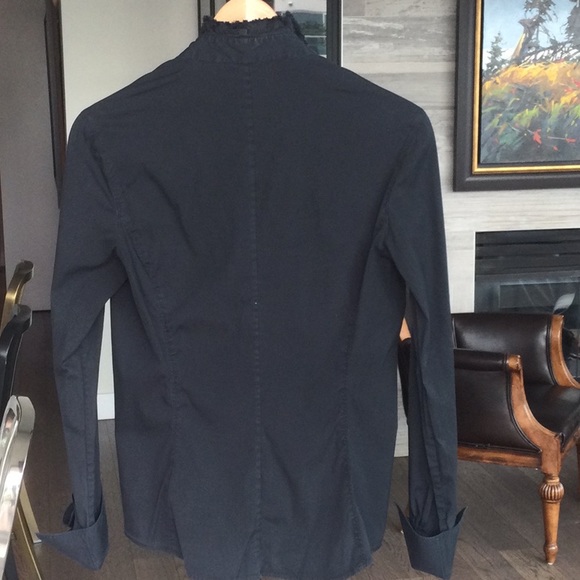 Caliban ruffle front blouse - Picture 3 of 8